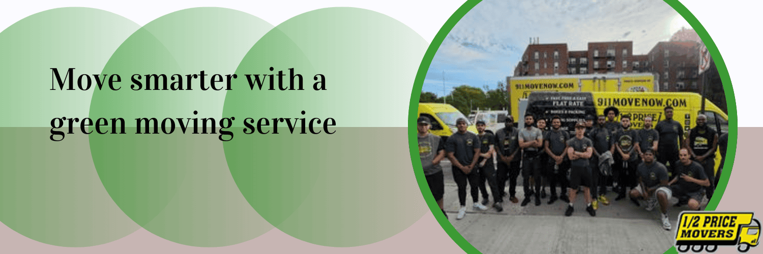 Green moving service