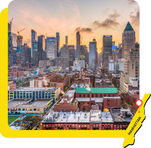 My Half Price Manhattan Hell's Kitchen Movers Map