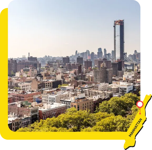 My Half Price Manhattan Lower East Side Movers Map